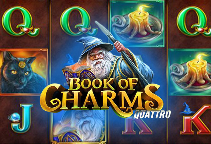 Book of Charms Quattro - Stakelogic slot at Bruno Casino Casino
