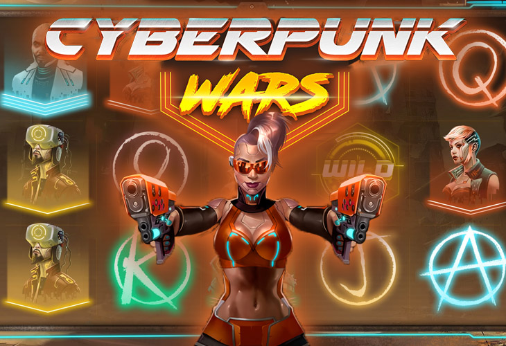 Cyberpunk Wars - Woohoo slot at Bruno Casino Casino