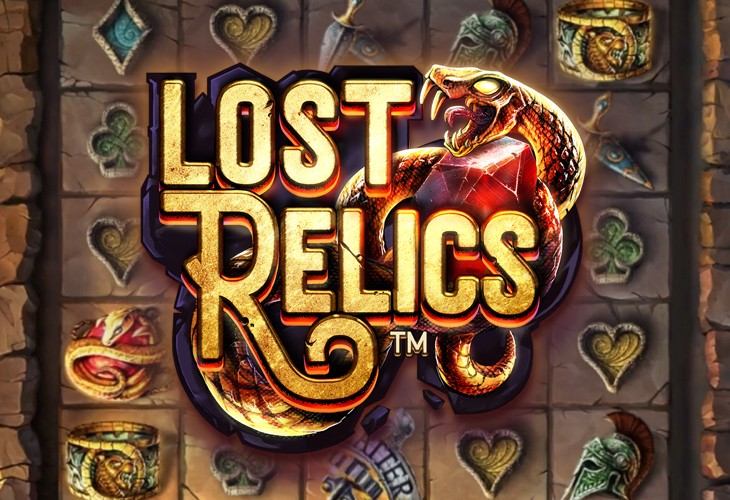 Lost Relics - NetEnt slot at Bruno Casino Casino