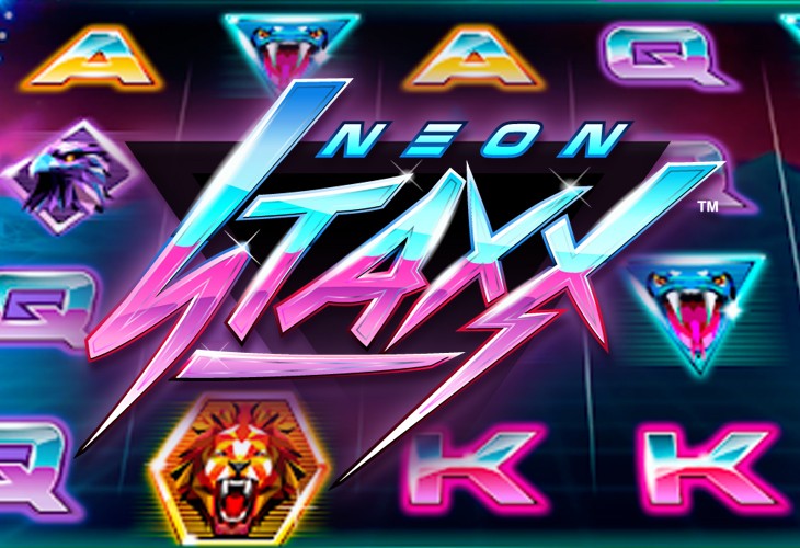 Neon Staxx - NetEnt slot at Bruno Casino Casino